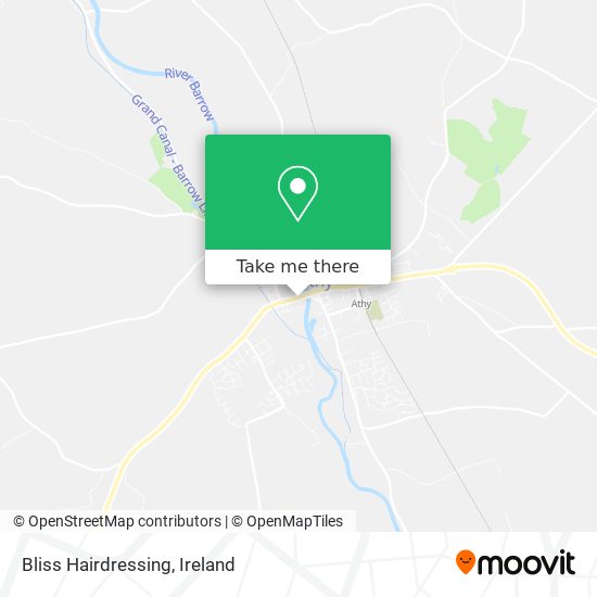 Bliss Hairdressing map