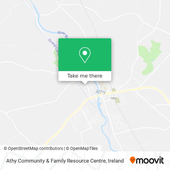 Athy Community & Family Resource Centre map