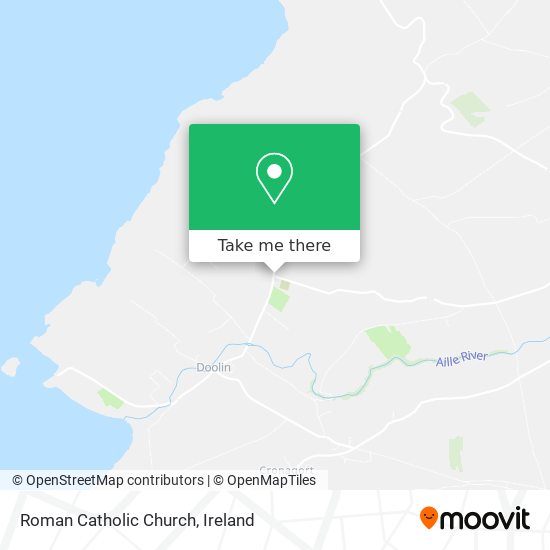 Roman Catholic Church map