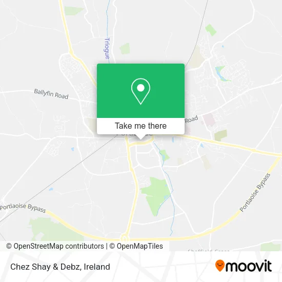 Chez Shay & Debz map