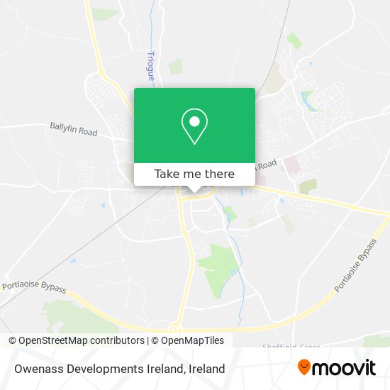 Owenass Developments Ireland map
