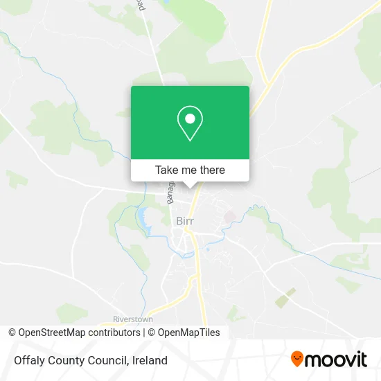 Offaly County Council map
