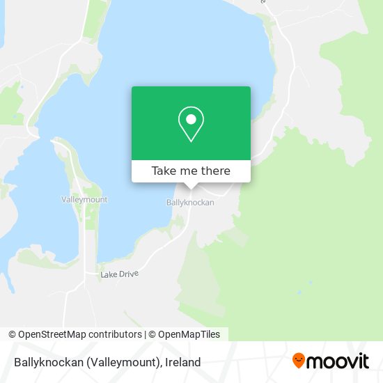 Ballyknockan (Valleymount) map