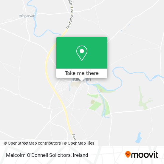 Malcolm O'Donnell Solicitors map