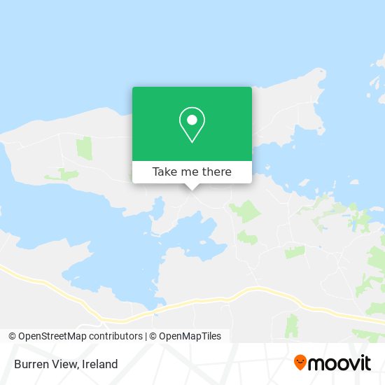 Burren View map