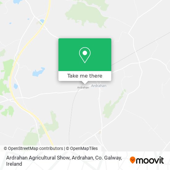 Ardrahan Agricultural Show, Ardrahan, Co. Galway map