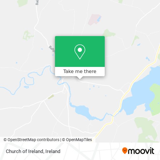 Church of Ireland map