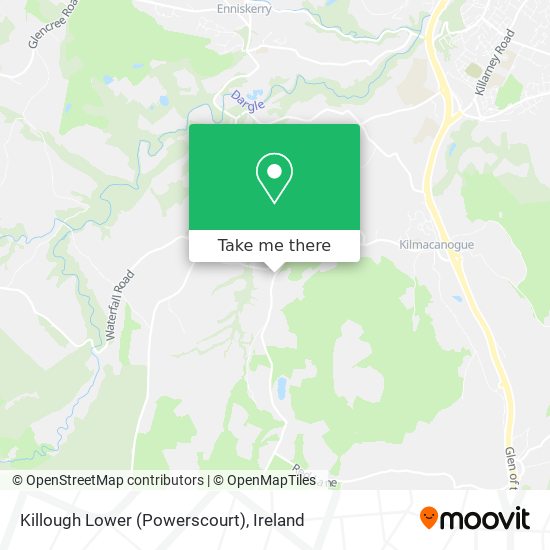 Killough Lower (Powerscourt) map