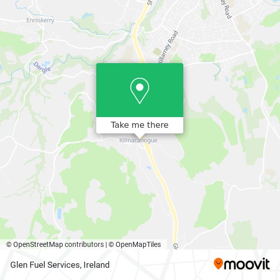 Glen Fuel Services map