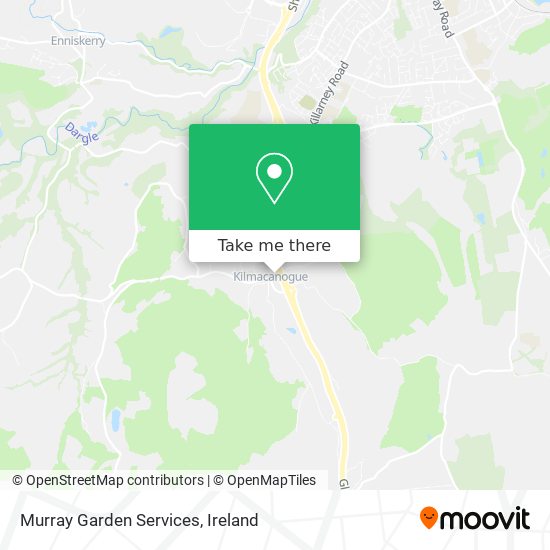 Murray Garden Services map