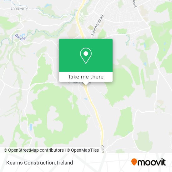 Kearns Construction map