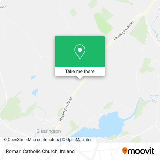 Roman Catholic Church map
