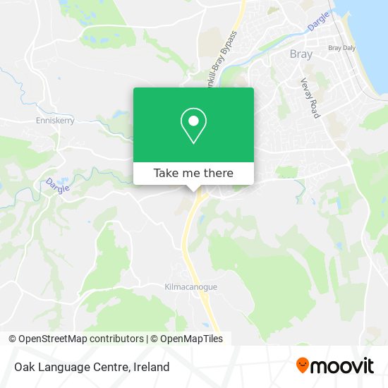 Oak Language Centre map