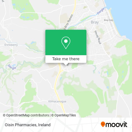 Oisin Pharmacies map