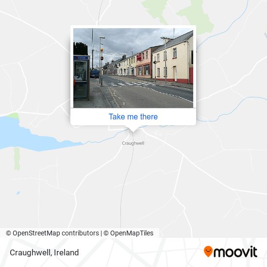 Craughwell map