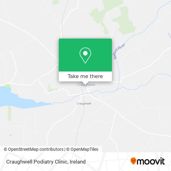 Craughwell Podiatry Clinic map