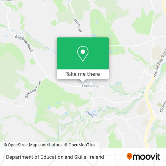 Department of Education and Skills map