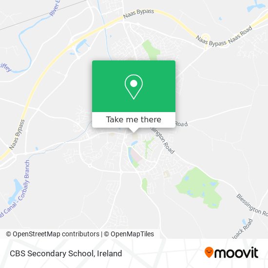 CBS Secondary School map