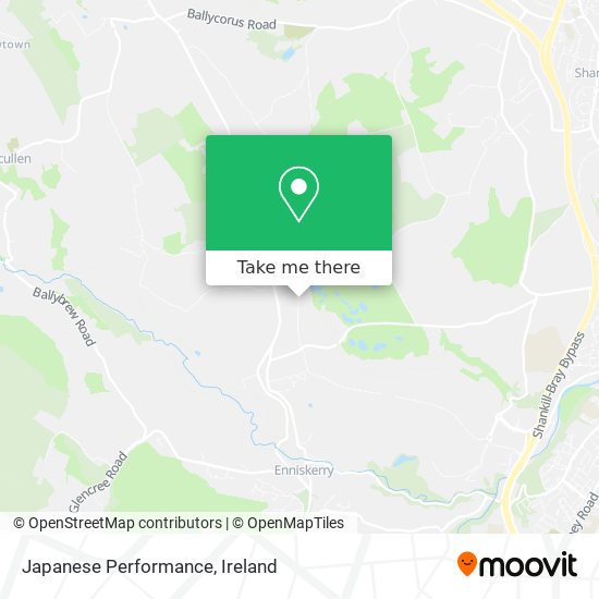 Japanese Performance map