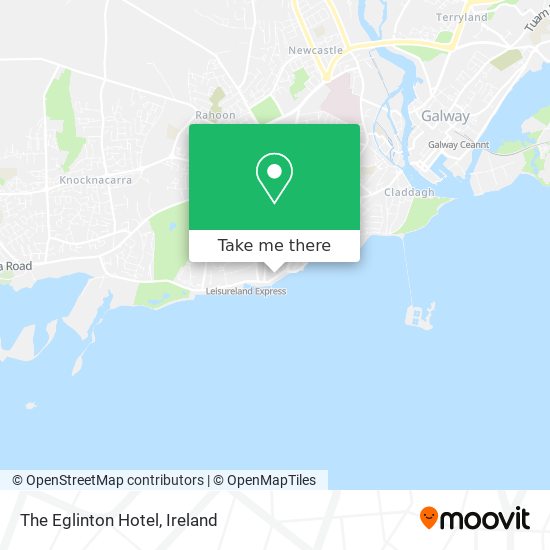 The Eglinton Hotel map