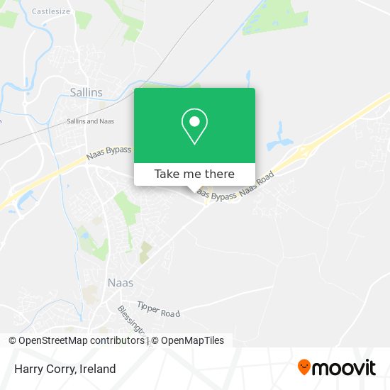 Harry Corry map