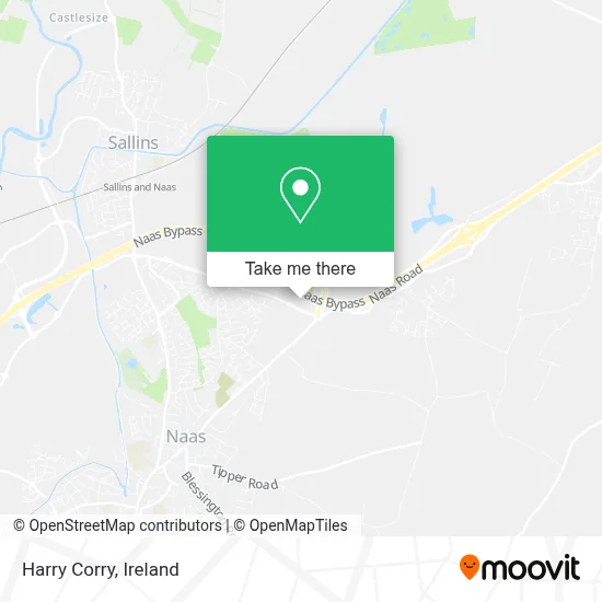 Harry Corry map