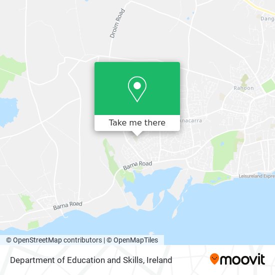 Department of Education and Skills map