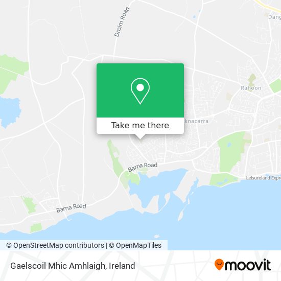 Gaelscoil Mhic Amhlaigh map