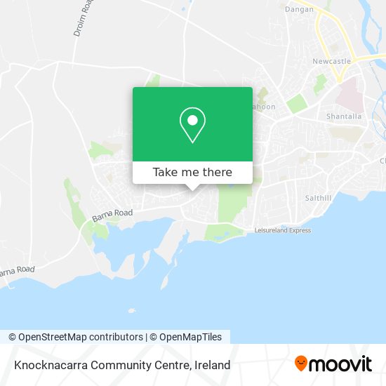 Knocknacarra Community Centre map