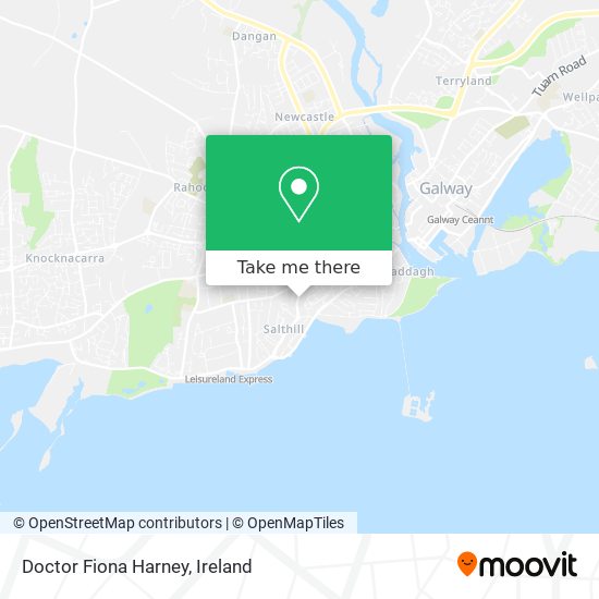 Doctor Fiona Harney map