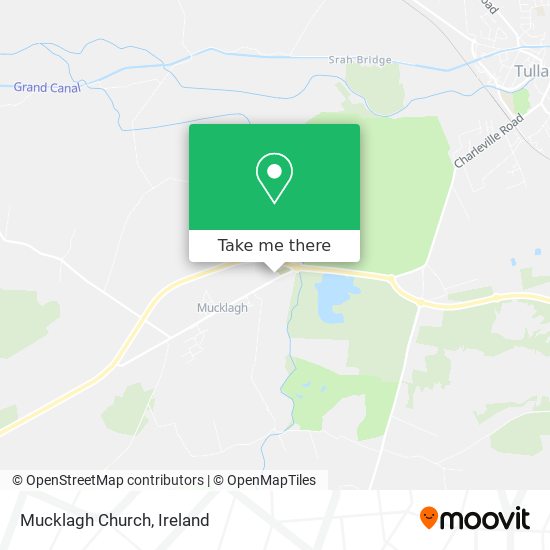 Mucklagh Church map