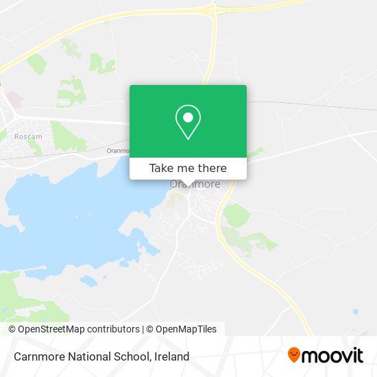 Carnmore National School map