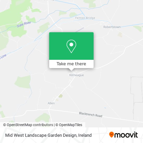 Mid West Landscape Garden Design map