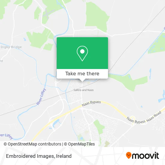Embroidered Images map