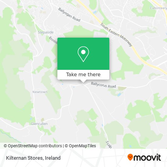Kilternan Stores map
