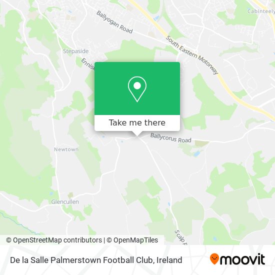 De la Salle Palmerstown Football Club map