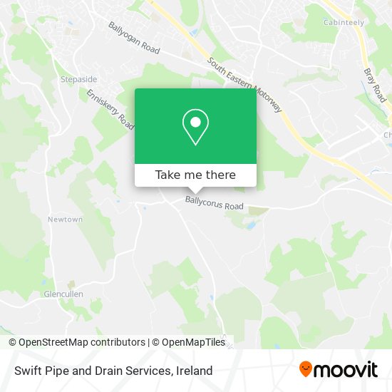 Swift Pipe and Drain Services map