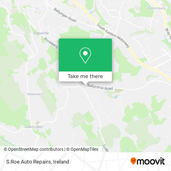 S.Roe Auto Repairs map