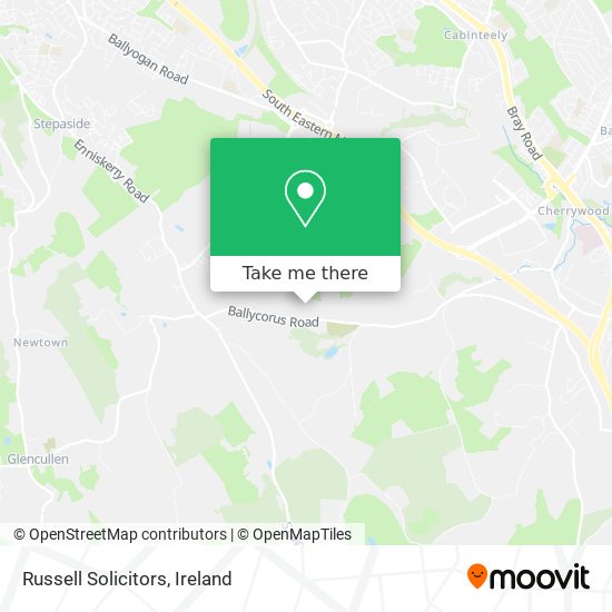 Russell Solicitors map