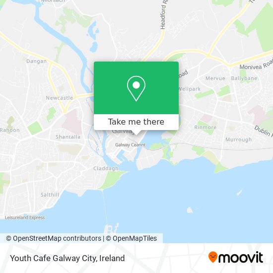 Youth Cafe Galway City plan