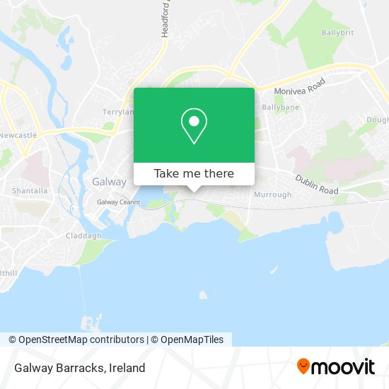 Galway Barracks plan