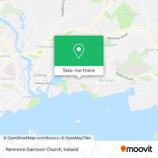 Renmore Garrison Church map