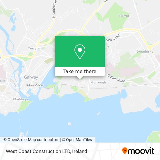 West Coast Construction LTD map