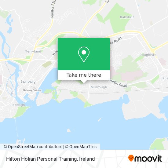 Hilton Holian Personal Training map