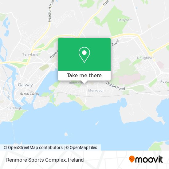 Renmore Sports Complex map