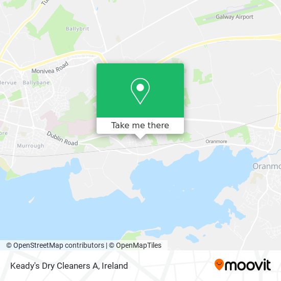 Keady's Dry Cleaners A map