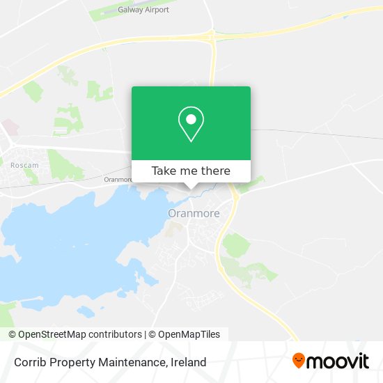 Corrib Property Maintenance map