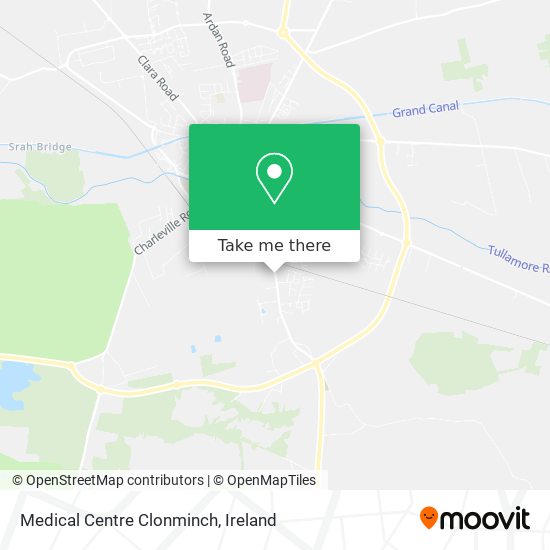 Medical Centre Clonminch map