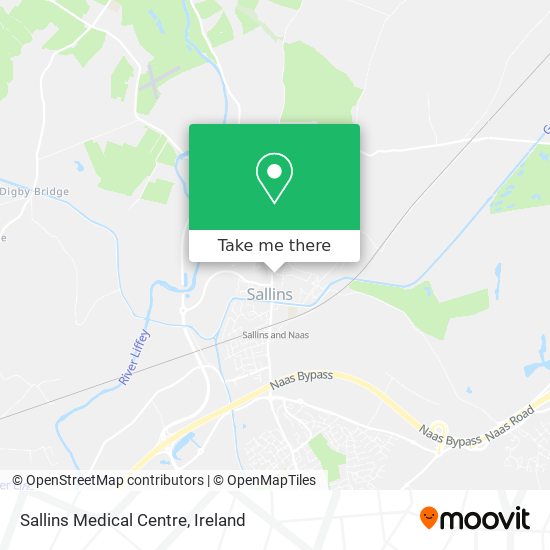 Sallins Medical Centre map
