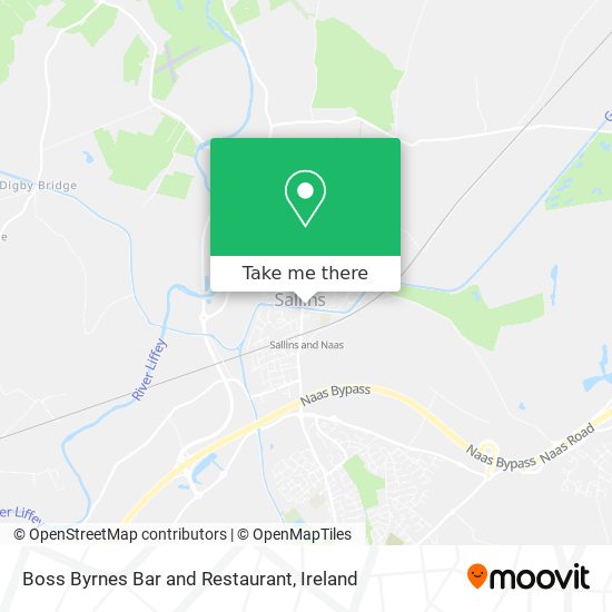 Boss Byrnes Bar and Restaurant map